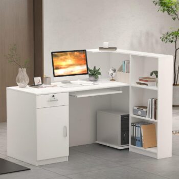 L-shaped reception desk - Image 2