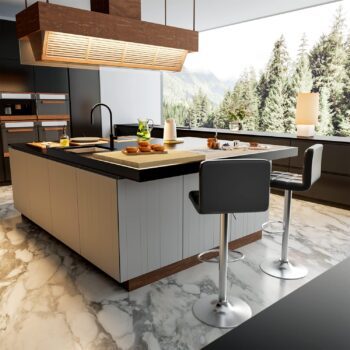 Adjustable swivel barstools - Image 3