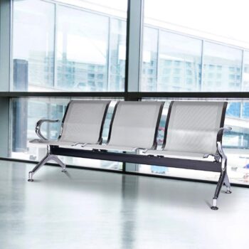 3-Link Metallic Reception Bench - Image 2