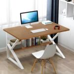Modern Engineered Wood Computer Desk