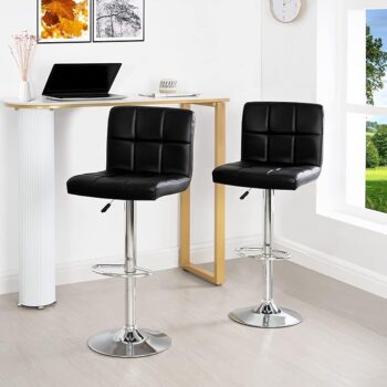 Adjustable swivel barstools