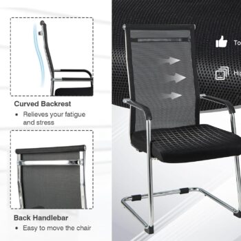 Mesh Office Visitor Chair - Image 4