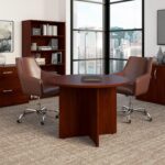 4-Seater Round Meeting Table