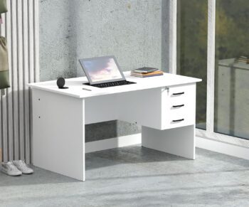Home office study desk -white - Image 2