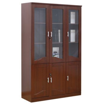3-Door Wooden Office Cabinet - Image 3