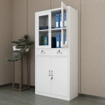 2-Door metallic office cabinet - Image 4