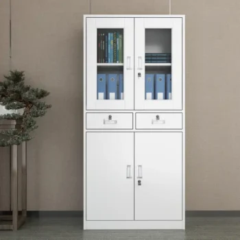 2-Door metallic office cabinet - Image 3
