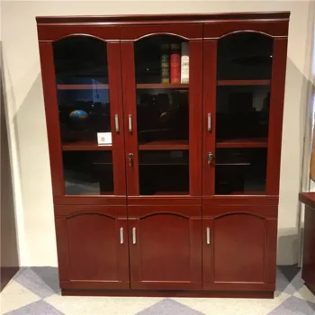 3-Door wooden executive office cabinet - Image 2