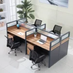 4-Way modular office workstation