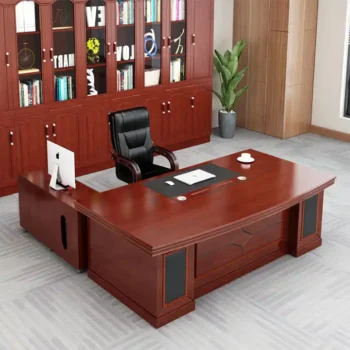 Office desk 180cm L-shaped design - Image 3