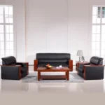 Corporate 5-Seater Leather Sofa