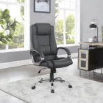 Executive office leather seat