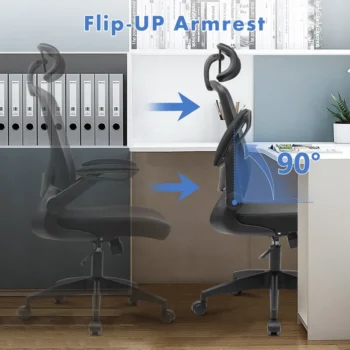 High-back orthopedic office seat - Image 2