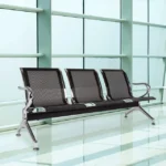 Kinbor 3-link metallic waiting bench