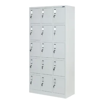 15 Lockers steel office cabinet - Image 3