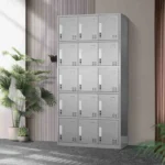 15-Locker steel cabinet