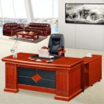 1.6 meters red-mahogany executive desk