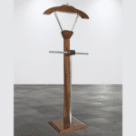 Mahogany coat hanger