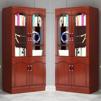 2-Door Wooden Office Cabinet