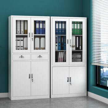 2-Door Office Metallic File Cabinet - Image 2