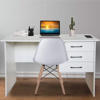 Home office study desk -white - Image 4