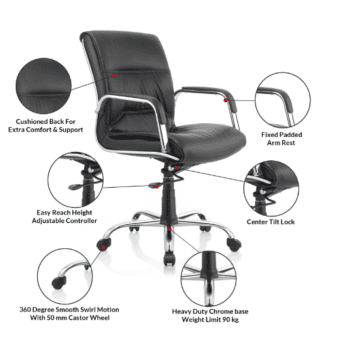 Gucca high-back executive chair - Image 4