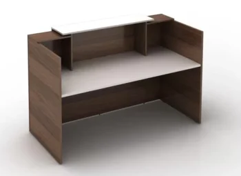 1200mm office reception desk - Image 2