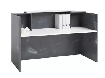 1200mm office reception desk - Image 4