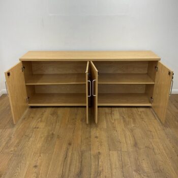 4-Door storage credenza cabinet - Image 3