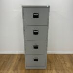 4 Drawers metallic office filling cabinet