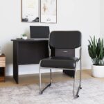 Chrome cantilever seat