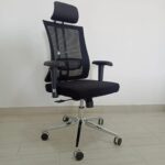Orthopedic high back executive seat
