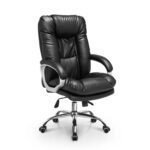 Executive office leather seat