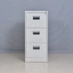 3-Drawer Steel File Cabinet