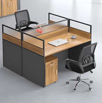 2 Way Modular Office Workstation - Image 4