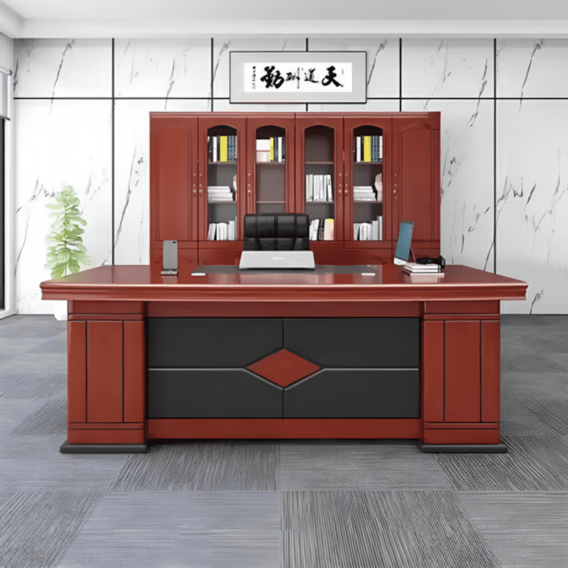 1.8m L-shaped executive office desk
