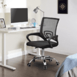 Medium back ergonomic office seat