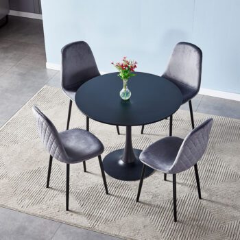 Modern Round Dining Table - Image 3