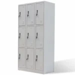 Gray Single Door Portable Storage Locker, No Of Lockers: 9 Lockers