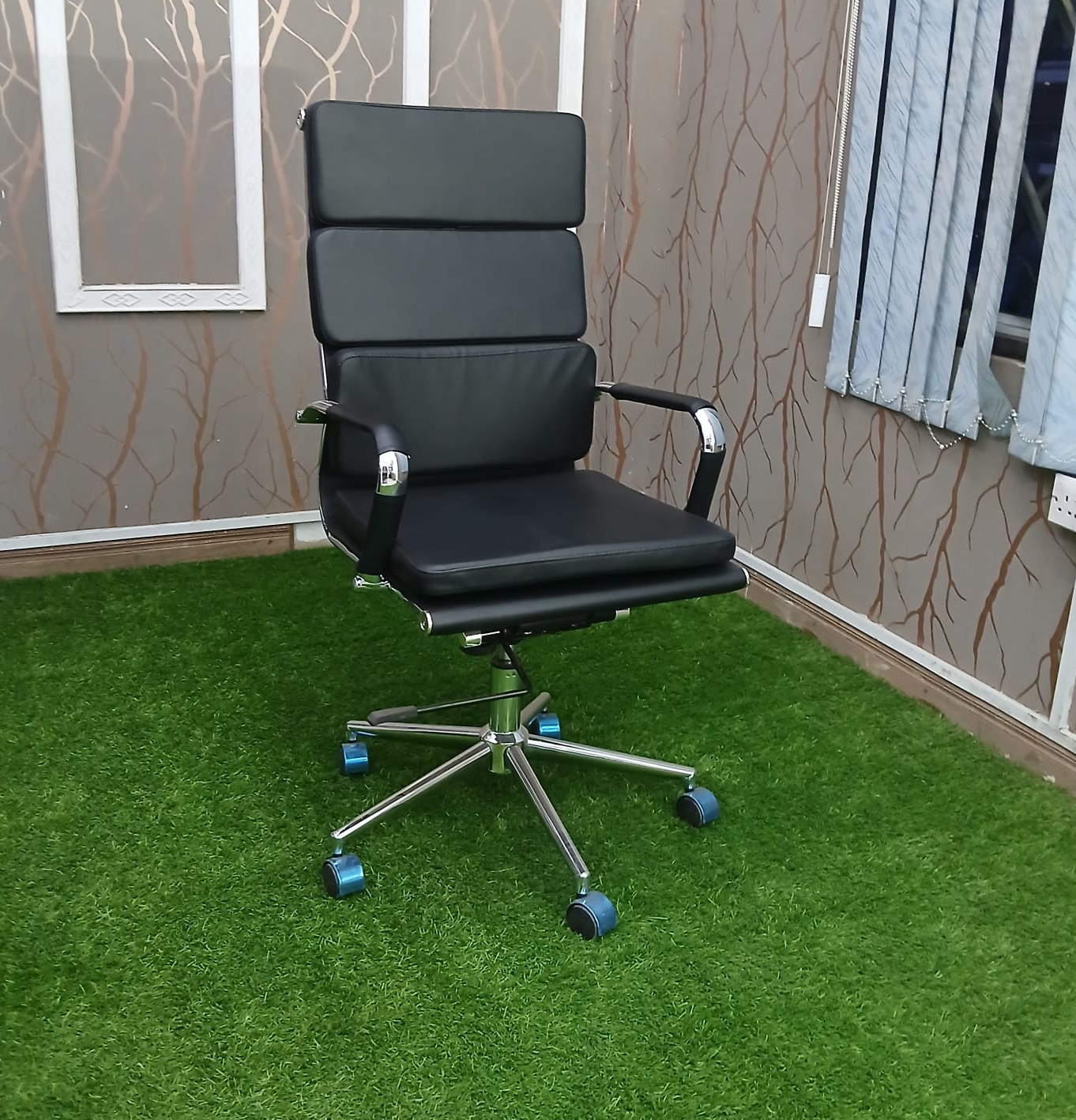 Office Chair (355) office chair, ergonomic office chair, adjustable office chair, high back office chair, mesh office chair, executive office chair, swivel office chair, rolling office chair, task office chair, computer office chair, desk chair ergonomic, lumbar support office chair, breathable mesh chair, leather office chair, faux leather desk chair, fabric office chair, modern office chair design, comfortable office chair, padded seat office chair, thick cushion desk chair, adjustable height chair, tilt mechanism office chair, reclining office chair, lockable tilt office chair, 360 degree swivel chair, smooth rolling casters chair, heavy duty office chair, big and tall office chair, office chair with armrests, flip up arm office chair, adjustable armrest chair, ergonomic back support chair, spine support office chair, posture correction chair, home office chair, corporate office chair, conference room chair, study chair for students, work from home chair, gaming style office chair, minimalist office chair, contemporary desk chair, premium office seating, affordable office chair, budget office chair, luxury executive chair, manager office chair, staff office chair, boss chair high back, breathable backrest chair, ventilated office chair, cushioned back office chair, memory foam office chair, high density foam seat, durable office chair frame, sturdy metal base chair, nylon base office chair, chrome base desk chair, silent rolling wheels chair, anti scratch caster wheels, floor friendly office chair, hardwood safe office chair wheels, carpet safe desk chair, adjustable headrest chair, removable headrest office chair, adjustable lumbar support, dynamic lumbar office chair, waterfall seat edge chair, pressure relief office chair, long hours sitting chair, 8 hour comfort office chair, 10 hour ergonomic chair, productivity boosting chair, back pain relief chair, neck support office chair, shoulder support desk chair, breathable seat cushion chair, cool airflow mesh chair, ergonomic S curve backrest, orthopedic office chair, posture friendly desk chair, health focused office chair, BIFMA certified office chair, premium quality office chair, durable stitching leather chair, easy assembly office chair, tool free installation chair, compact office chair, space saving desk chair, lightweight office chair, portable desk chair, stylish office chair, black office chair, white office chair, grey office chair, brown leather office chair, executive black leather chair, modern white desk chair, adjustable seat depth chair, synchro tilt mechanism chair, tension control office chair, lock tilt function chair, smooth height adjustment chair, gas lift office chair, class 4 gas lift chair, noise free swivel chair, 300 lb weight capacity chair, 400 lb capacity office chair, heavy duty base support, reinforced frame office chair, commercial grade office chair, ergonomic task seating, ergonomic workstation chair, office chair for tall person, office chair for short person, wide seat office chair, extra wide desk chair, compact study chair, student desk chair ergonomic, coworking space chair, startup office chair, corporate furniture chair, professional office decor chair, luxury office furniture chair, minimalist workspace chair, Scandinavian style office chair, industrial style desk chair, contemporary executive seating, adjustable backrest chair, multi position recline chair, rocking office chair, tilt lock desk chair, padded armrest office chair, soft touch armrest pads, ergonomic seat contour chair, pressure reducing seat foam, high resilience foam chair, breathable fabric upholstery, premium PU leather chair, scratch resistant leather chair, stain resistant fabric chair, easy clean office chair, low maintenance desk chair, durable caster base chair, 5 star base office chair, stable office seating solution, anti tilt safety chair, secure locking wheels chair, mobile office chair, flexible workspace chair, 360 mobility office chair, smooth glide wheels chair, office chair with footrest, retractable footrest chair, reclining executive chair with footrest, adjustable office chair with headrest, mesh back office chair with lumbar support, leather executive office chair high back, mid back office chair ergonomic, armless office chair, space saving armless desk chair, drafting office chair, tall drafting chair with foot ring, adjustable foot ring chair, office stool with backrest, ergonomic kneeling chair, posture kneeling desk chair, active sitting office chair, wobble base office chair, balance ball office chair alternative, modern ergonomic seating, home workspace essentials chair, office furniture ergonomic chair, online office chair sale, discounted office chair deal, best office chair for back pain, top rated office chair 2026, premium ergonomic office chair online, buy office chair online, fast shipping office chair, free delivery office chair, office chair with warranty, 1 year warranty office chair, 3 year warranty desk chair, easy return office chair, customer favorite office chair, best selling desk chair, highly reviewed office chair, comfortable computer chair for long hours, office chair for programmers, office chair for designers, office chair for writers, office chair for call center, office chair for executives, office chair for home study, modern office chair for apartment, compact office chair for small space, luxury leather office chair with padding, breathable mesh ergonomic chair for summer, heavy duty office chair for large users, ergonomic office chair with adjustable lumbar support, executive swivel chair with chrome base, professional desk chair with headrest and armrest, affordable ergonomic chair for students, premium high back leather executive office chair, comfortable mesh task chair with wheels, stylish modern office chair for workspace, durable ergonomic office chair for daily use