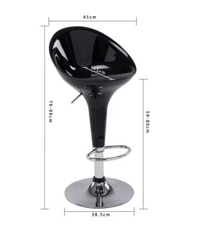 Contemporary Design for Versatile Spaces Enhance your interior with the Swivel Plastic Counter Barstool, designed to bring a modern touch to any setting. To begin with, its sleek and minimalist design fits perfectly in kitchens, home bars, cafés, and commercial spaces. In addition, the clean lines and smooth plastic finish create a stylish look that complements both contemporary and casual interiors. 360-Degree Swivel Function Furthermore, this barstool features a smooth 360-degree swivel mechanism for added convenience and flexibility. As a result, users can turn easily without moving the entire stool. This makes it ideal for social spaces where interaction and mobility are important. Moreover, the swivel function enhances user comfort and accessibility. Durable Plastic Construction In terms of durability, the barstool is crafted from high-quality plastic that is designed for long-lasting use. It resists wear, moisture, and everyday damage, making it suitable for both indoor and semi-outdoor environments. Additionally, the sturdy frame provides reliable support while maintaining a lightweight structure for easy movement. Comfortable and Supportive Seating In addition, the ergonomically shaped seat is designed to provide comfort during extended sitting. The curved design supports the body naturally, while the smooth surface ensures a pleasant seating experience. As a result, it is ideal for both quick meals and longer gatherings. Stable Base with Footrest Moreover, the barstool includes a strong and stable base that enhances safety during use. The integrated footrest adds extra comfort by supporting your legs and improving posture. Consequently, users can sit more comfortably for longer periods without strain. Easy to Clean and Maintain Similarly, the plastic surface is easy to clean and maintain. A quick wipe removes dust, spills, or stains, making it perfect for busy environments such as kitchens and cafés. Therefore, it helps keep your space looking neat and hygienic with minimal effort. Perfect for Home and Commercial Use Finally, the Swivel Plastic Counter Barstool is a practical and stylish seating solution for a variety of spaces. It combines modern design, durability, and comfort in one functional piece. Ultimately, it is a smart choice for anyone looking to upgrade their seating with a versatile and easy-to-maintain barstool.