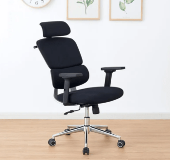 Full Fabric Orthopedic Office Chair - Image 4