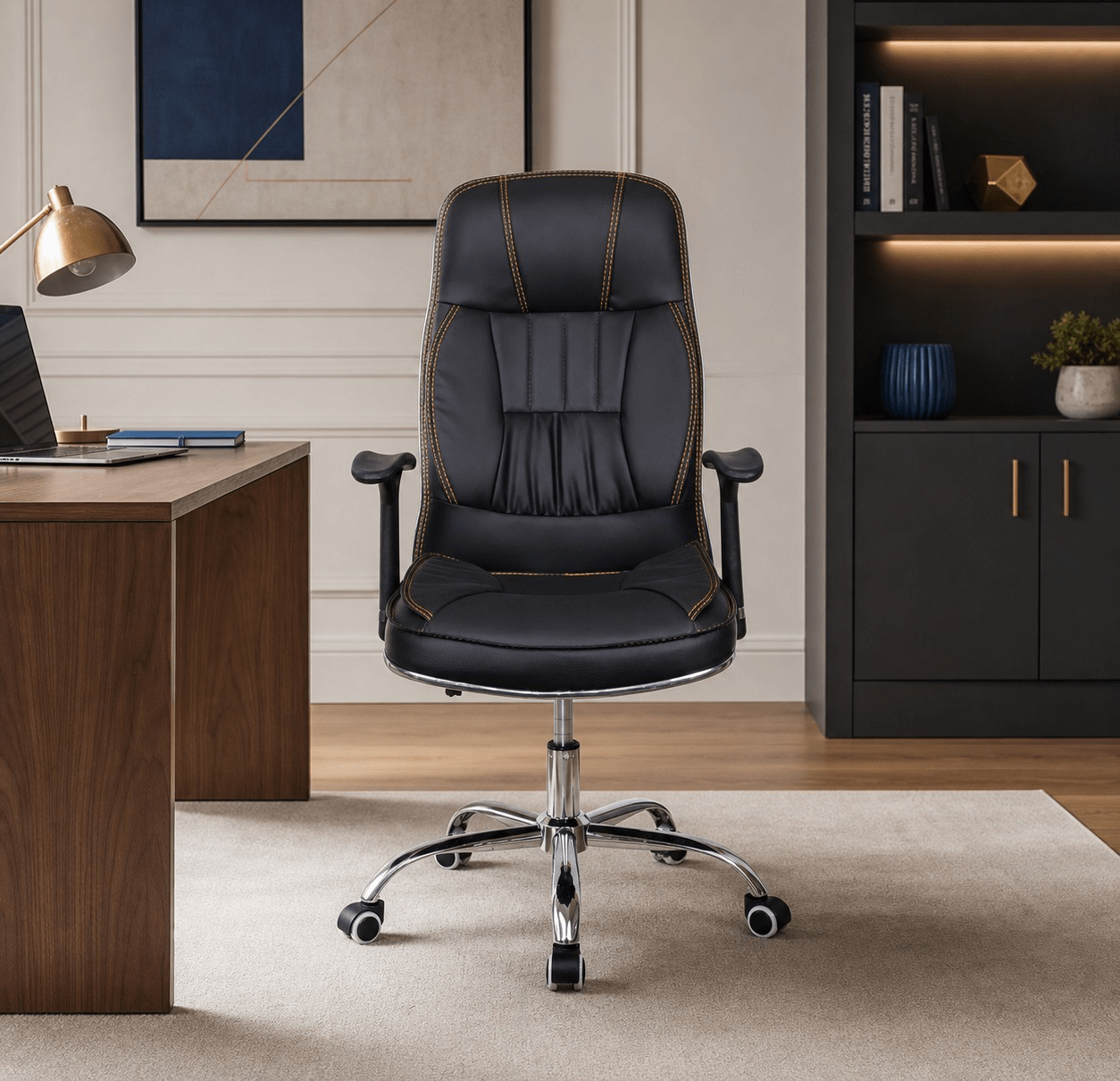 Generic Office Chair Generic Orthopedic Swivel Office Chair - Image 1
