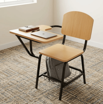 Wooden Students Study Chair